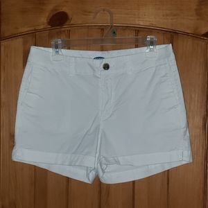 Old Navy White Everyday Shorts